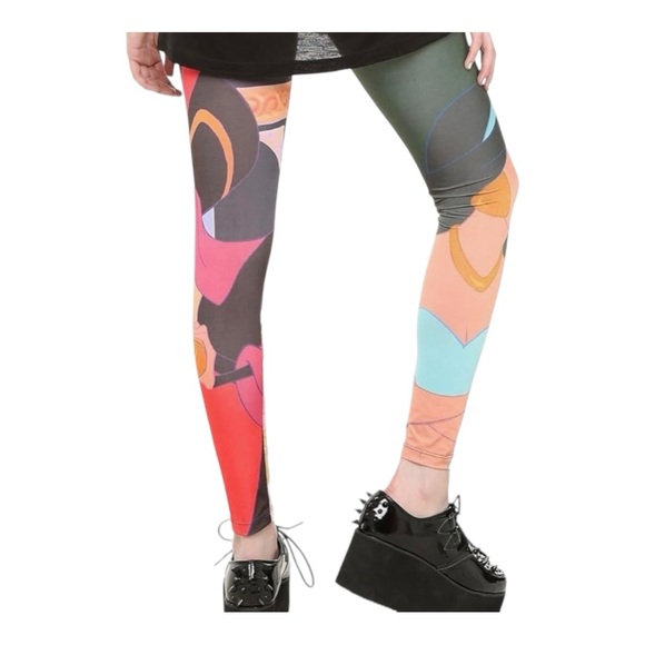 Disney Aladdin Leggins Sz XL - Picture 6 of 7